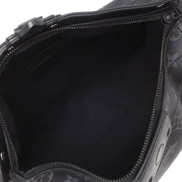 ルイヴィトン LOUIS VUITTON ソウルトランク EW M11744 モノグラムエクリプス レザー モノグラムエクリプスキャンバス 2WAYバッグ ブラック金具 シルバー金具 黒 グレー