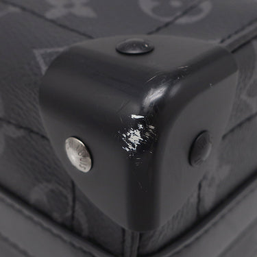 ルイヴィトン LOUIS VUITTON ソウルトランク EW M11744 モノグラムエクリプス レザー モノグラムエクリプスキャンバス 2WAYバッグ ブラック金具 シルバー金具 黒 グレー