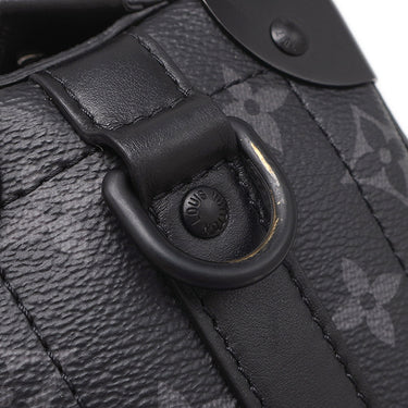 ルイヴィトン LOUIS VUITTON ソウルトランク EW M11744 モノグラムエクリプス レザー モノグラムエクリプスキャンバス 2WAYバッグ ブラック金具 シルバー金具 黒 グレー