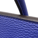 エルメス HERMES バーキン40 ブルーエレクトリック トゴ ハンドバッグ ゴールド金具 青