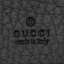 グッチ GUCCI GGマーモント ミニ 772759 ブラック レザー ショルダーバッグ ゴールド金具 黒 チェーンショルダー