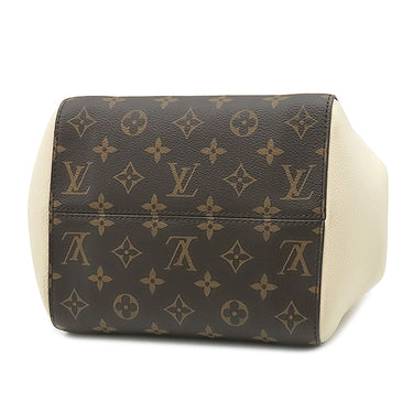 ルイヴィトン LOUIS VUITTON フォールド トート PM M45389 スリーズ×クレーム×ノワール モノグラムキャンバス カーフ 2WAYバッグ ゴールド金具 ショルダー