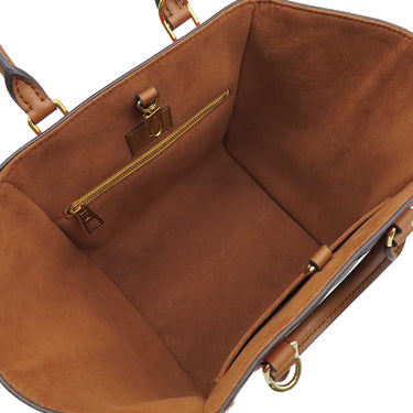 ルイヴィトン LOUIS VUITTON フォールド トート PM M45389 スリーズ×クレーム×ノワール モノグラムキャンバス カーフ 2WAYバッグ ゴールド金具 ショルダー