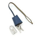 エルメス HERMES エールバッグPM 31 ネイビー トワルオフィシエ ヴァッシュハンター ショルダーバッグ シルバー金具 紺 替えバッグ欠品