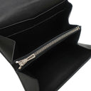 エルメス HERMES コンスタンス コンパクト ブラック ヴォーエプソン 二つ折り財布 シルバー金具 黒 コンパクトウォレット