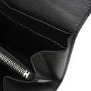 エルメス HERMES コンスタンス コンパクト ブラック ヴォーエプソン 二つ折り財布 シルバー金具 黒 コンパクトウォレット