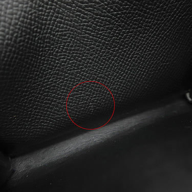 エルメス HERMES コンスタンス コンパクト ブラック ヴォーエプソン 二つ折り財布 シルバー金具 黒 コンパクトウォレット