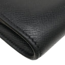 エルメス HERMES コンスタンス コンパクト ブラック ヴォーエプソン 二つ折り財布 シルバー金具 黒 コンパクトウォレット