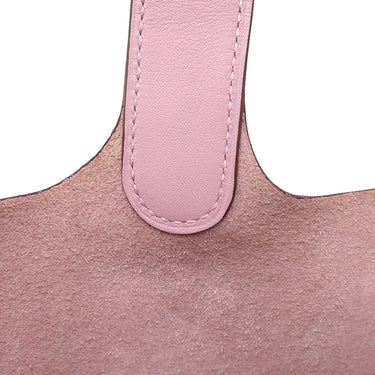 エルメス HERMES ピコタンロックPM ラッキーデイジー モーヴシルベストル×ホワイト×キュイーブル ヴォースイフト ハンドバッグ シルバー金具 鍵 カデナ 欠品