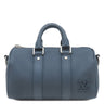 ルイヴィトン LOUIS VUITTON キーポルXS M81003 ブルー レザー トリヨンレザー 2WAYバッグ シルバー金具 青 ハンドバッグ ショルダー