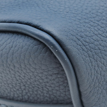 ルイヴィトン LOUIS VUITTON キーポルXS M81003 ブルー レザー トリヨンレザー 2WAYバッグ シルバー金具 青 ハンドバッグ ショルダー