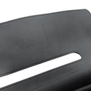 エルメス HERMES ヴァルパライソ ロング MM ブラック トワルシェブロン レザー ハンドバッグ シルバー金具 黒