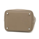 エルメス HERMES ピコタンロック PM エトゥープ トリヨンクレマンス ハンドバッグ シルバー金具 新品 未使用 グレージュ