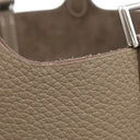 エルメス HERMES ピコタンロック PM エトゥープ トリヨンクレマンス ハンドバッグ シルバー金具 新品 未使用 グレージュ