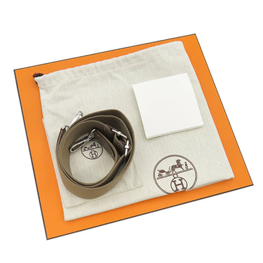 エルメス HERMES エヴリン3 PM エトゥープ トリヨンクレマンス ショルダーバッグ シルバー金具 グレージュ