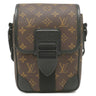 ルイヴィトン Louis Vuitton アーチー メッセンジャー M46442 モノグラムマカサー モノグラムマカサー ショルダーバッグ ブラック金具 茶