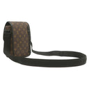 ルイヴィトン Louis Vuitton アーチー メッセンジャー M46442 モノグラムマカサー モノグラムマカサー ショルダーバッグ ブラック金具 茶
