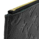 ルイヴィトン LOUIS VUITTON ポシェット フェリシー M64064 ブラック モノグラムアンプラント チェーンウォレット ゴールド金具 ショルダー