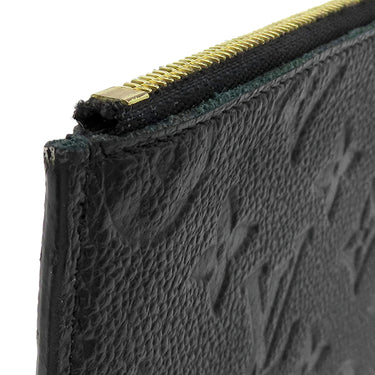 ルイヴィトン LOUIS VUITTON ポシェット フェリシー M64064 ブラック モノグラムアンプラント チェーンウォレット ゴールド金具 ショルダー