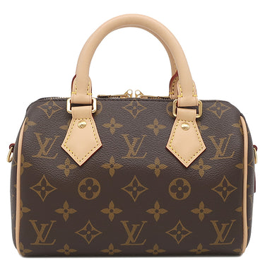 ルイヴィトン LOUIS VUITTON スピーディ バンドリエール 20 M46594 モノグラムエベヌ モノグラムキャンバス 2WAYバッグ ゴールド金具 茶 ショルダー ボストンバッグ