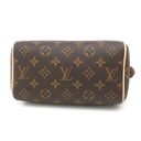 ルイヴィトン LOUIS VUITTON スピーディ バンドリエール 20 M46594 モノグラムエベヌ モノグラムキャンバス 2WAYバッグ ゴールド金具 茶 ショルダー ボストンバッグ