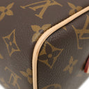 ルイヴィトン LOUIS VUITTON スピーディ バンドリエール 20 M46594 モノグラムエベヌ モノグラムキャンバス 2WAYバッグ ゴールド金具 茶 ショルダー ボストンバッグ