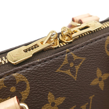 ルイヴィトン LOUIS VUITTON スピーディ バンドリエール 20 M46594 モノグラムエベヌ モノグラムキャンバス 2WAYバッグ ゴールド金具 茶 ショルダー ボストンバッグ