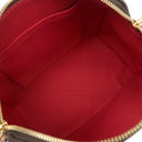 ルイヴィトン LOUIS VUITTON スピーディ バンドリエール 20 M46594 モノグラムエベヌ モノグラムキャンバス 2WAYバッグ ゴールド金具 茶 ショルダー ボストンバッグ