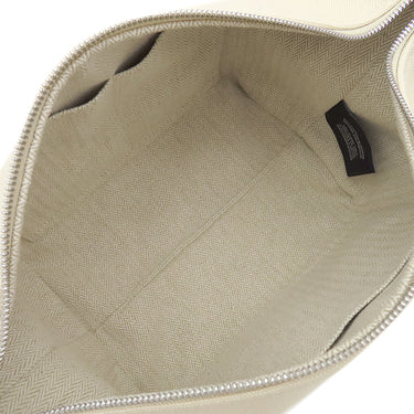 エルメス HERMES ブリッド ア ブラック PM ナチュラル トワルアッシュ ポーチ シルバー金具 新品 未使用 バニティ トワルH