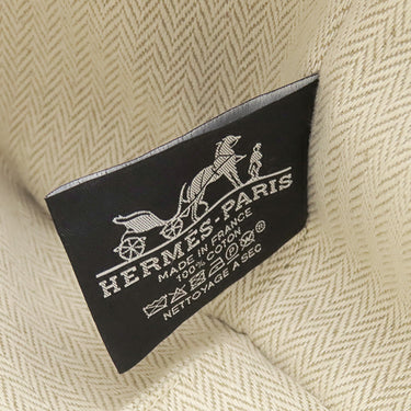 エルメス HERMES ブリッド ア ブラック PM ナチュラル トワルアッシュ ポーチ シルバー金具 新品 未使用 バニティ トワルH