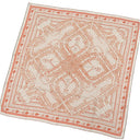 エルメス HERMES カレ140 カレジェアン オレンジ×ナチュラル×ルージュ カシミヤ シルク ストール 新品 未使用 【Mors a Jouets Bandana/馬銜 バンダナ】