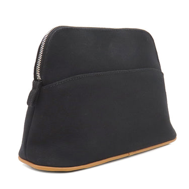 エルメス HERMES ボリードポーチ ミニ H104773M 09 ブラック×オレンジ コットン アニョーミロ ポーチ 新品 未使用