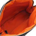 エルメス HERMES ボリードポーチ ミニ H104773M 09 ブラック×オレンジ コットン アニョーミロ ポーチ 新品 未使用