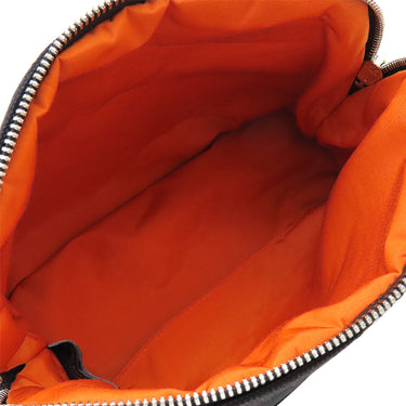 エルメス HERMES ボリードポーチ ミニ H104773M 09 ブラック×オレンジ コットン アニョーミロ ポーチ 新品 未使用