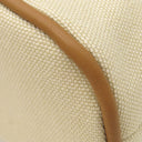 エルメス HERMES ボリードポーチ ミニ H104772M 01 ナチュラル コットン アニョーミロ ポーチ シルバー金具 新品 未使用 オレンジ