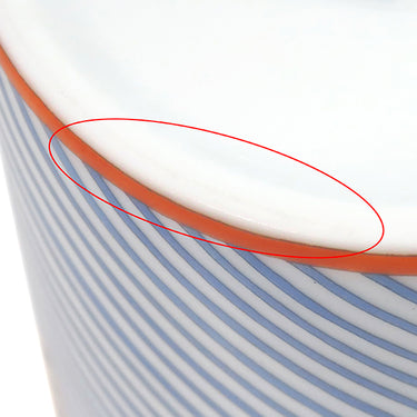 エルメス HERMES ヒドゥン H NO.2 P067131P ホワイト×ブルーXオレンジ 磁器 食器 白 青 オレンジ 新品 未使用 ポーセリン