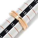 ブルガリ BVLGARI ビーゼロワン B-zero1 リング XS 336021 ピンクゴールド K18PG #54(JP14) リング 指輪 750 18金 PG 1バンドリング 14号