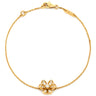 ヴァンクリーフアーペル Van Cleef & Arpels フリヴォル ブレスレット ダイヤ ミニ VCARP24100 イエローゴールド K18YG ダイヤモンド ブレスレット 750 18K フラワーモチーフ