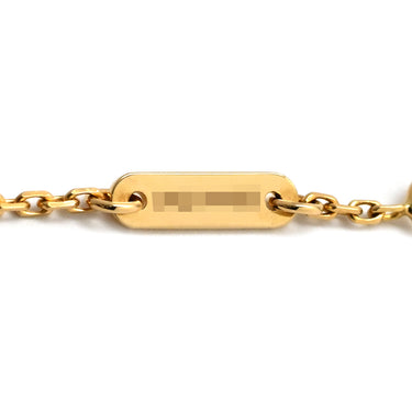 ヴァンクリーフアーペル Van Cleef & Arpels フリヴォル ブレスレット ダイヤ ミニ VCARP24100 イエローゴールド K18YG ダイヤモンド ブレスレット 750 18K フラワーモチーフ