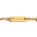 ヴァンクリーフアーペル Van Cleef & Arpels フリヴォル ブレスレット ダイヤ ミニ VCARP24100 イエローゴールド K18YG ダイヤモンド ブレスレット 750 18K フラワーモチーフ