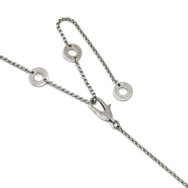 ブルガリ BVLGARI セルペンティ クロス ペンダント ホワイトゴールド K18WG ダイヤモンド ブルーサファイア ネックレス 750 18K WG パヴェダイヤ ブルーサファイア 十字架