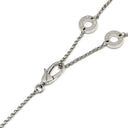 ブルガリ BVLGARI セルペンティ クロス ペンダント ホワイトゴールド K18WG ダイヤモンド ブルーサファイア ネックレス 750 18K WG パヴェダイヤ ブルーサファイア 十字架