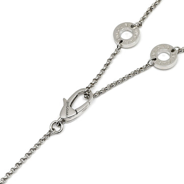 ブルガリ BVLGARI セルペンティ クロス ペンダント ホワイトゴールド K18WG ダイヤモンド ブルーサファイア ネックレス 750 18K WG パヴェダイヤ ブルーサファイア 十字架