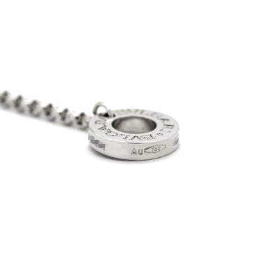 ブルガリ BVLGARI セルペンティ クロス ペンダント ホワイトゴールド K18WG ダイヤモンド ブルーサファイア ネックレス 750 18K WG パヴェダイヤ ブルーサファイア 十字架