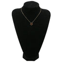 ヴァンクリーフアーペル Van Cleef & Arpels ヴィンテージ アルハンブラ ペンダント VCARD38500 レッド×イエローゴールド K18YG カーネリアン ネックレス Au750 18K 赤 カーネリアン
