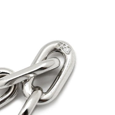カルティエ Cartier スパルタカス ホワイトゴールド K18WG ブレスレット Cartier 750 18K WG 18金 オーバルリンク チェーンブレスレット