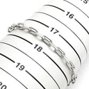カルティエ Cartier スパルタカス ホワイトゴールド K18WG ブレスレット Cartier 750 18K WG 18金 オーバルリンク チェーンブレスレット