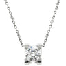 カルティエ Cartier C ドゥ カルティエ ダイヤモンド ペンダント N7406200 ホワイトゴールド K18WG ダイヤモンド ネックレス Cartier 18K 1粒 0.75ct