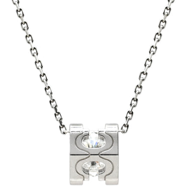 カルティエ Cartier C ドゥ カルティエ ダイヤモンド ペンダント N7406200 ホワイトゴールド K18WG ダイヤモンド ネックレス Cartier 18K 1粒 0.75ct