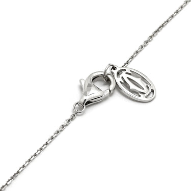 カルティエ Cartier C ドゥ カルティエ ダイヤモンド ペンダント N7406200 ホワイトゴールド K18WG ダイヤモンド ネックレス Cartier 18K 1粒 0.75ct